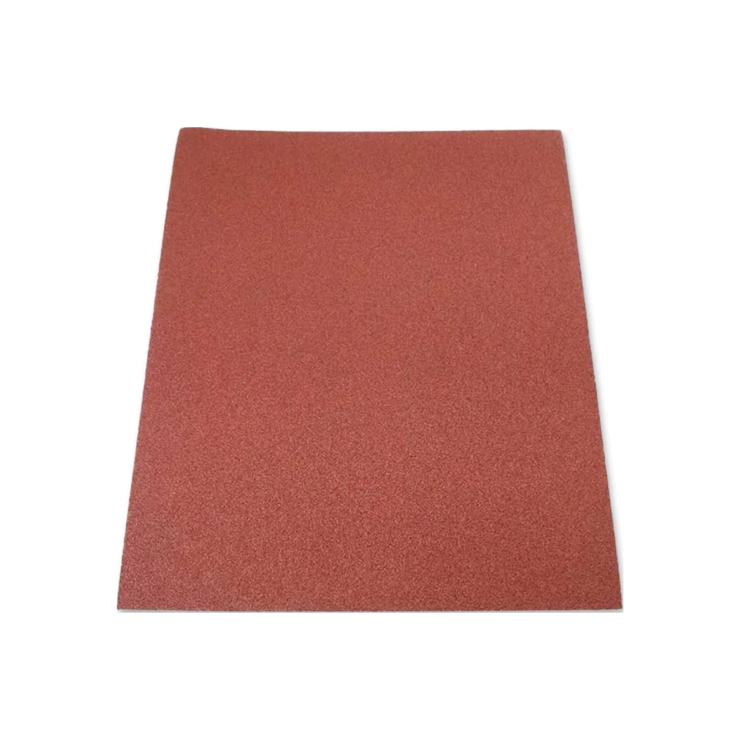 Lija de esmeril grano 80, hoja abrasiva roja para lijado de madera y metal