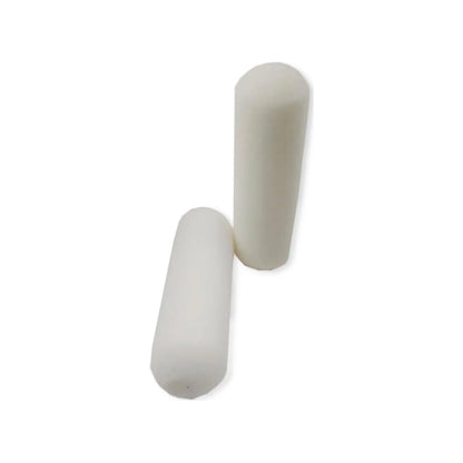 Repuestos de rodillo mini de espuma blancos, juego de 2 piezas, para pintura