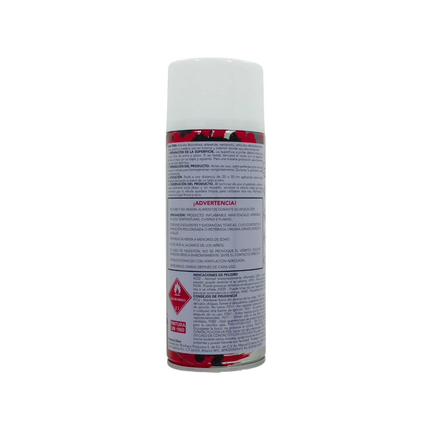 Pintura blanco brillante 400 ml Byp ABB
