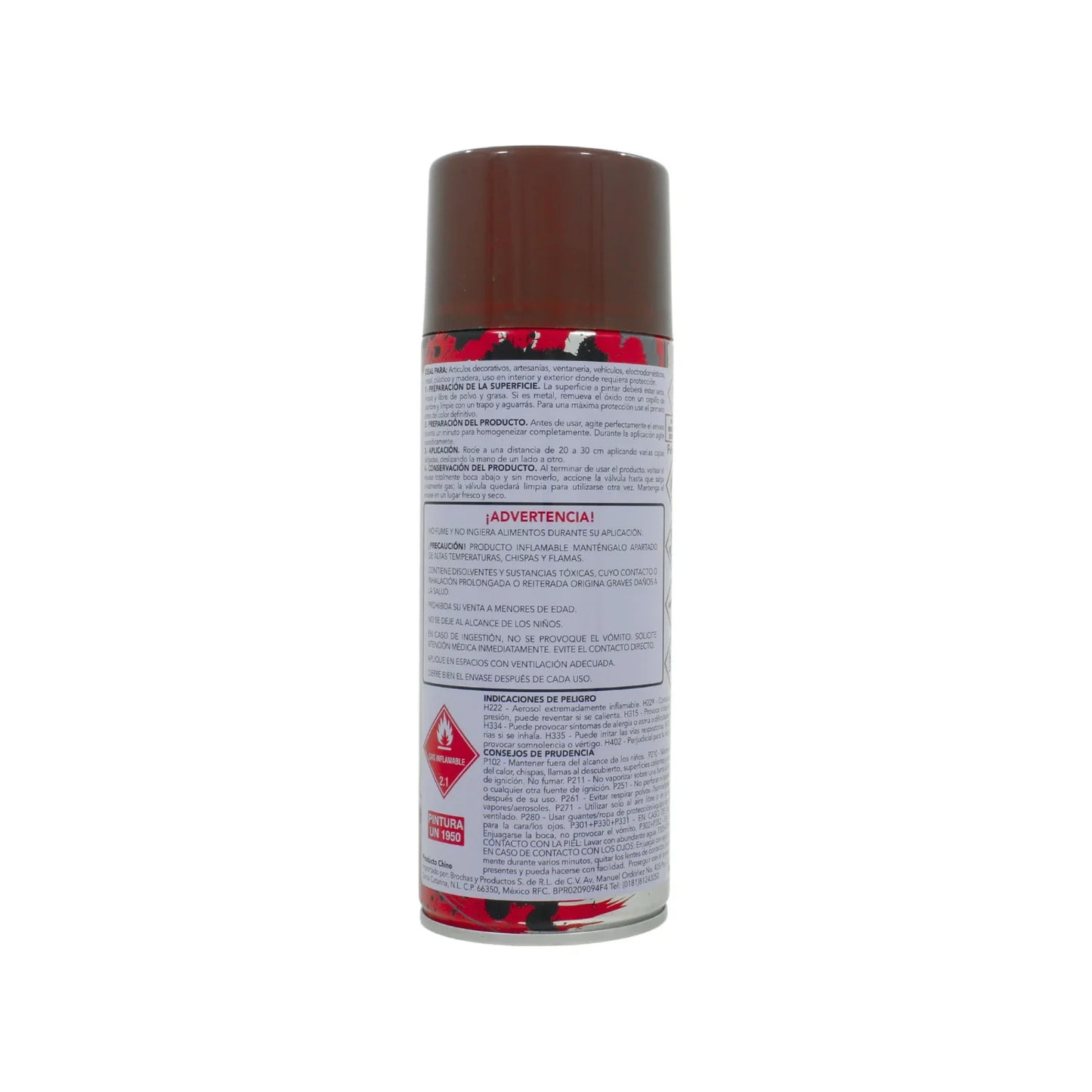 Pintura café tabaco 400 ml Byp ACT