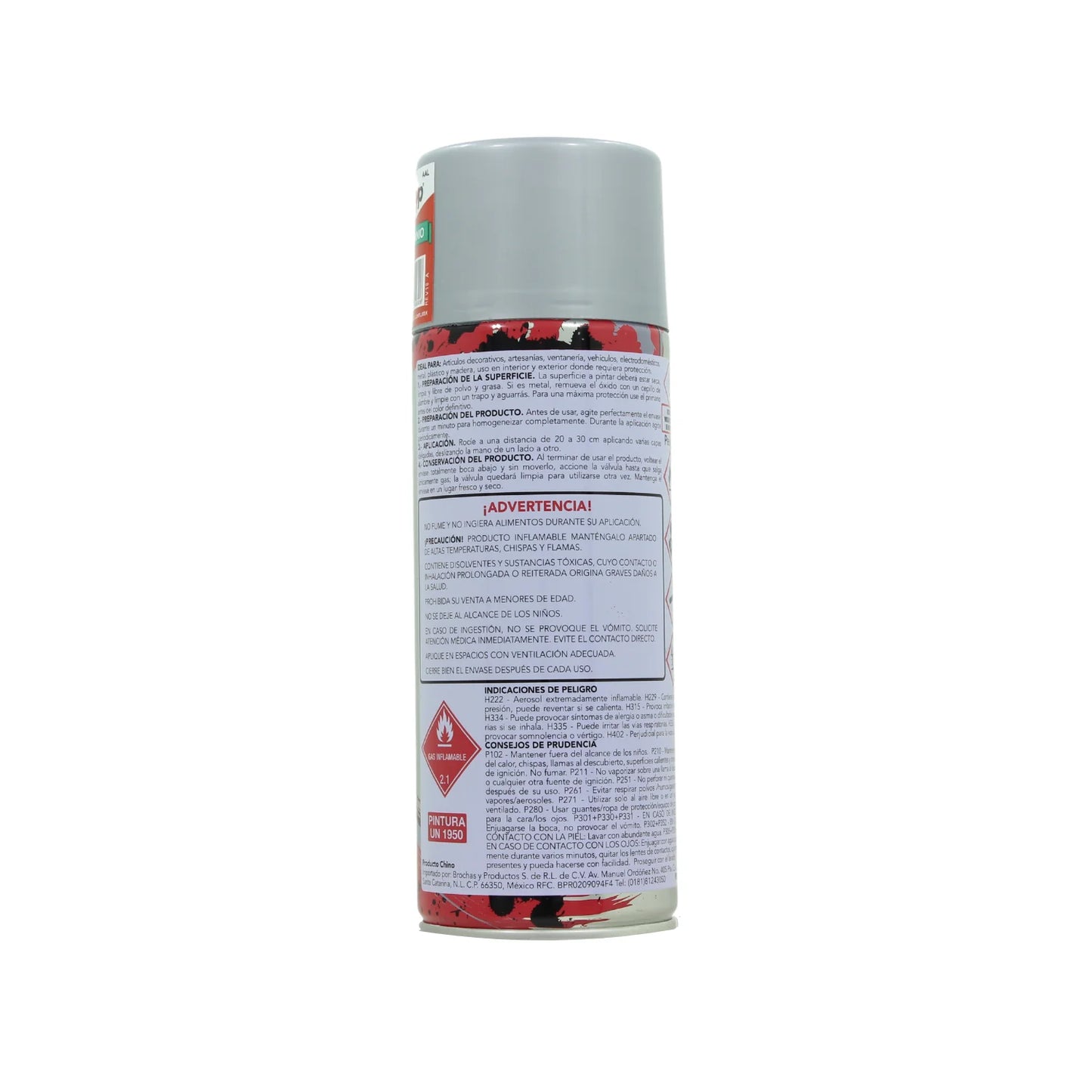 Pintura aluminio 400 ml Byp AAL