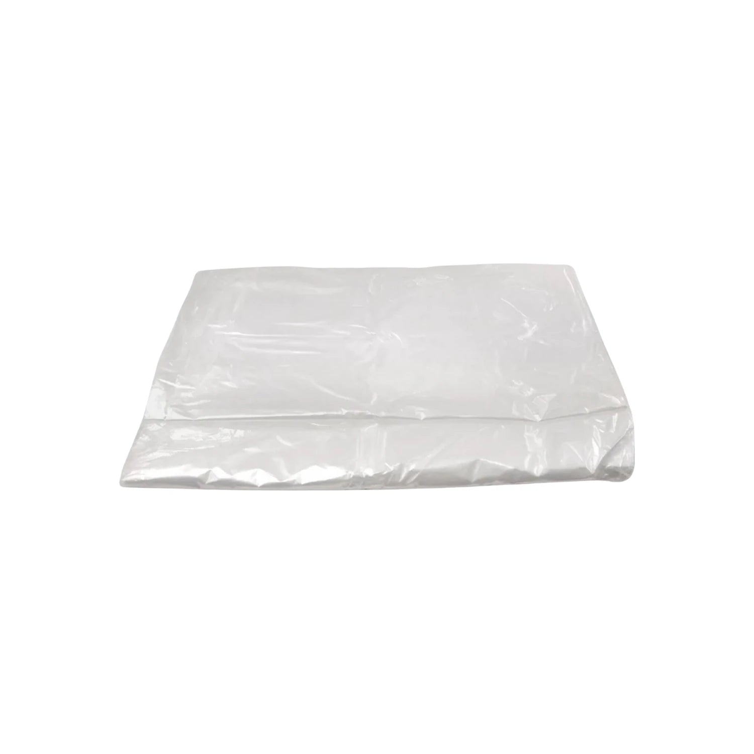 Cubre todo plástico transparente doblado para protección de superficies en obras y pintura