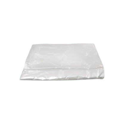 Cubre todo plástico transparente doblado para protección de superficies en obras y pintura