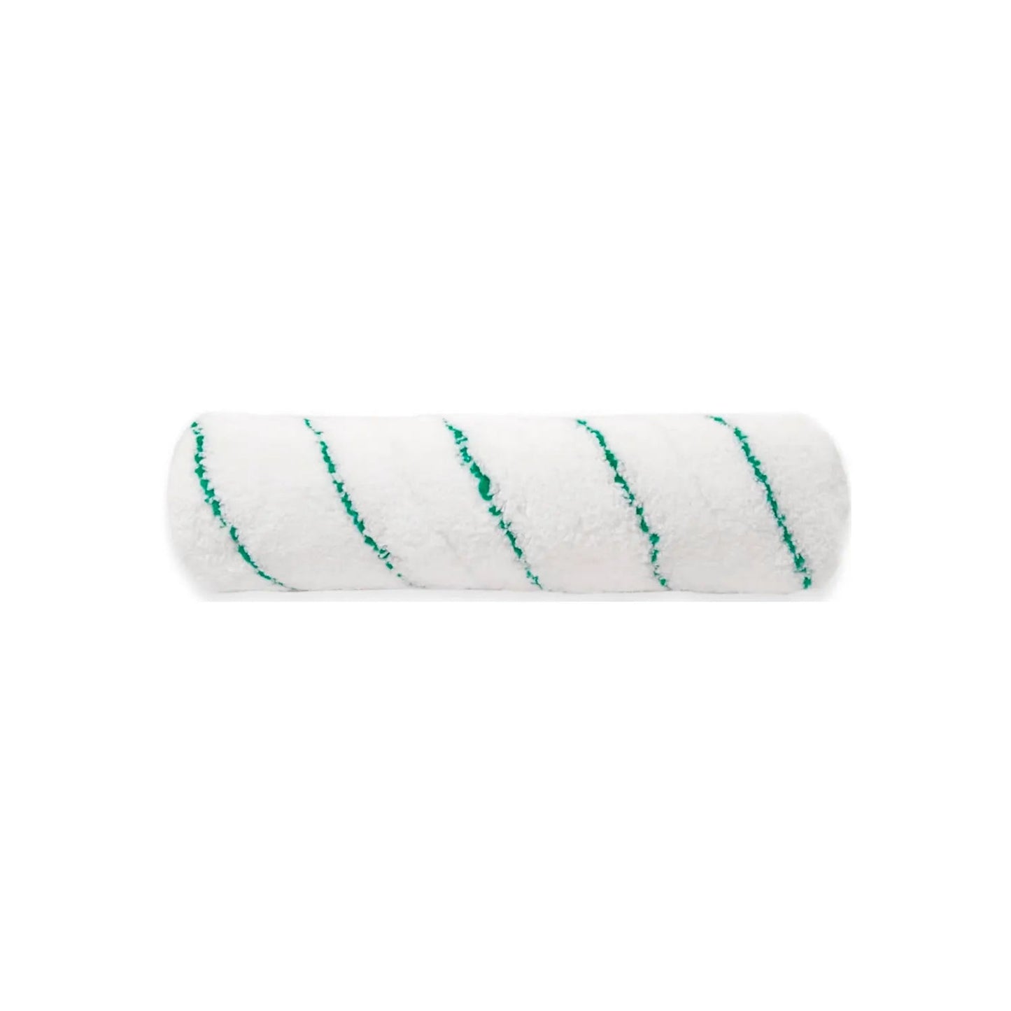 Repuesto para rodillo de pintura 9x3/8" microfibra antigoteo blanco con rayas verdes