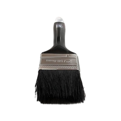 Brocha de pintura Triple B de 2 pulgadas (50.8mm) con cerdas y mango negros para acabados profesionales