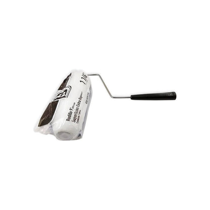 Rodillo de pintura Triple B 9" con felpa 1 1/4" para superficies extra rugosas, armadura y mango negro