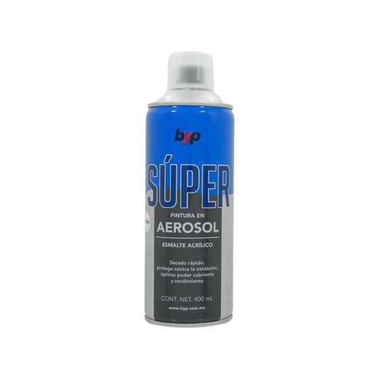 Pintura cromo acrílico 400 ml Byp Súper ACMS00