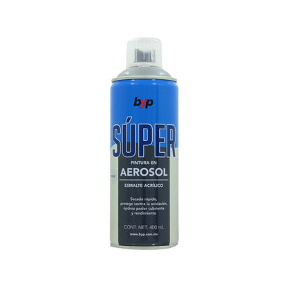 Pintura plata acrílico 400 ml Byp APLS00