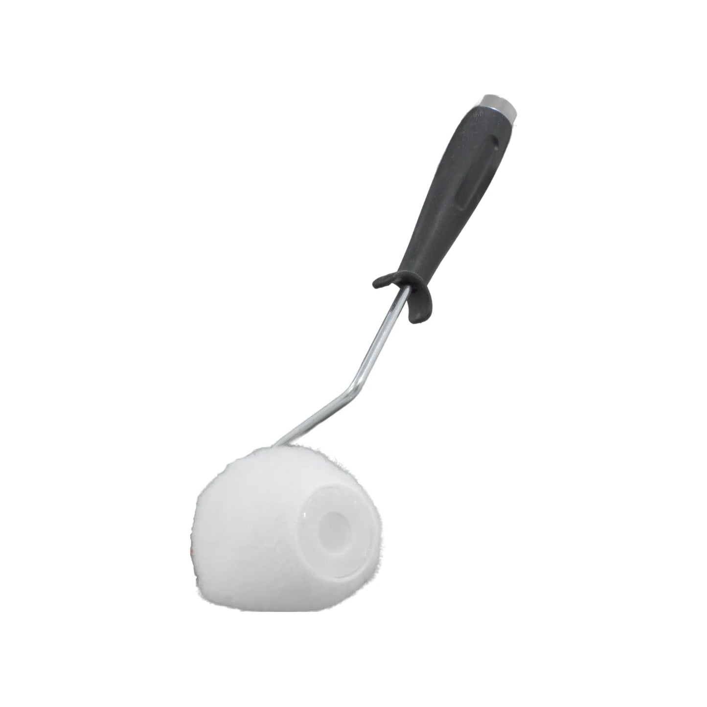 Rodillo de pintura blanco 3 3/4 pulgadas uso general, mango ergonómico negro
