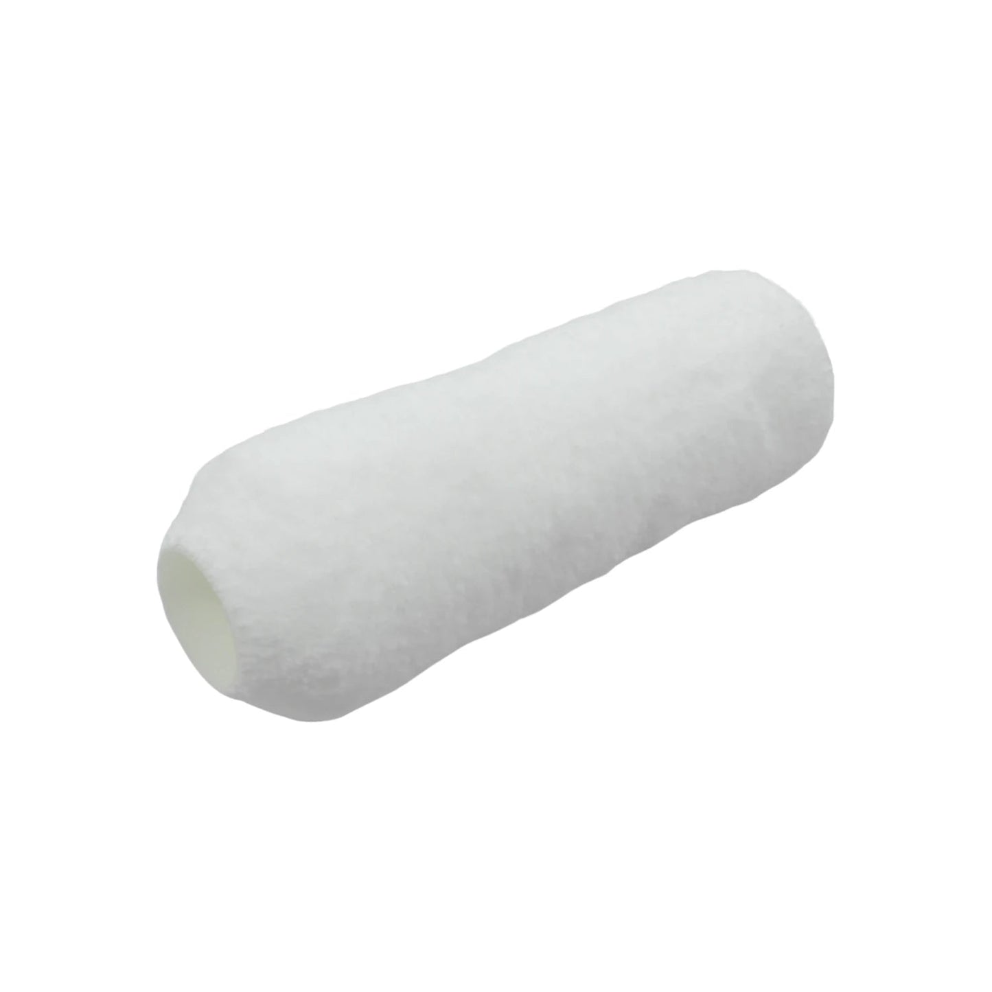 Repuesto rodillo pintura microfibra blanco antigoteo 9x3/4, ideal para acabados uniformes y sin gotas