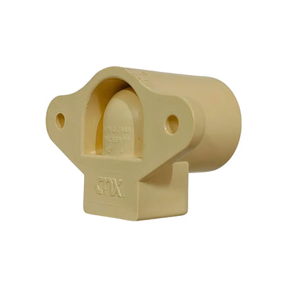 Tapón de prueba CPVC beige CNX 1/2 pulgada con orejetas de montaje para sistemas de drenaje