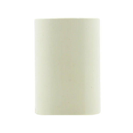 Cople CPVC 3/4 (19mm) color crema para unión de tuberías de agua, accesorio de fontanería