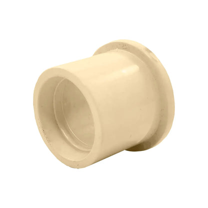 Reducción bushing CPVC 1x3/4 adaptador para tuberías hidráulicas, conector color crema