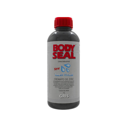 BODY SEAL recubrimiento antigravilla y antirruido gris 1L, base agua con cromato de zinc industrial anticorrosivo