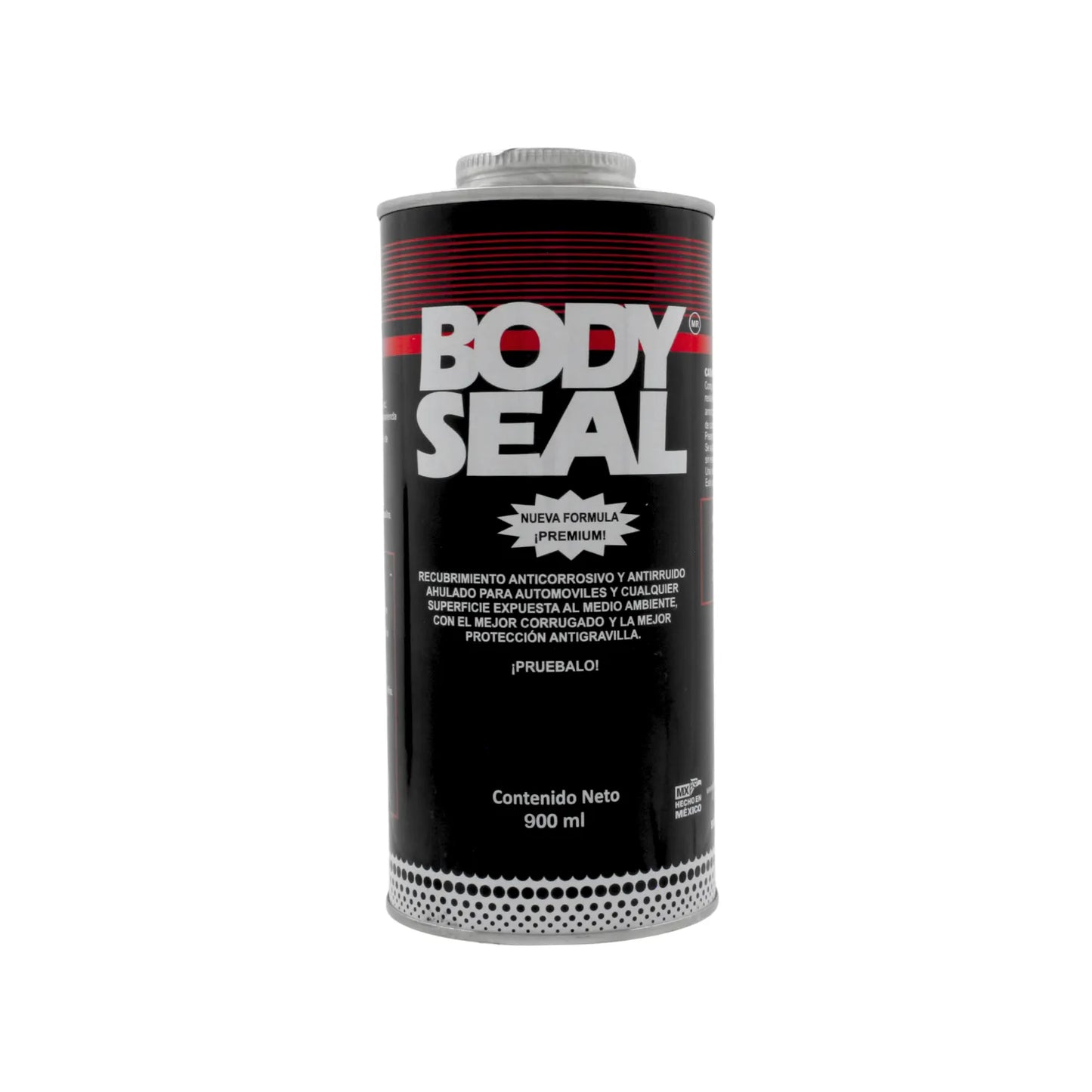 BODY SEAL recubrimiento ahulado anticorrosivo y antiruido para autos, con protección antigravilla 900ml