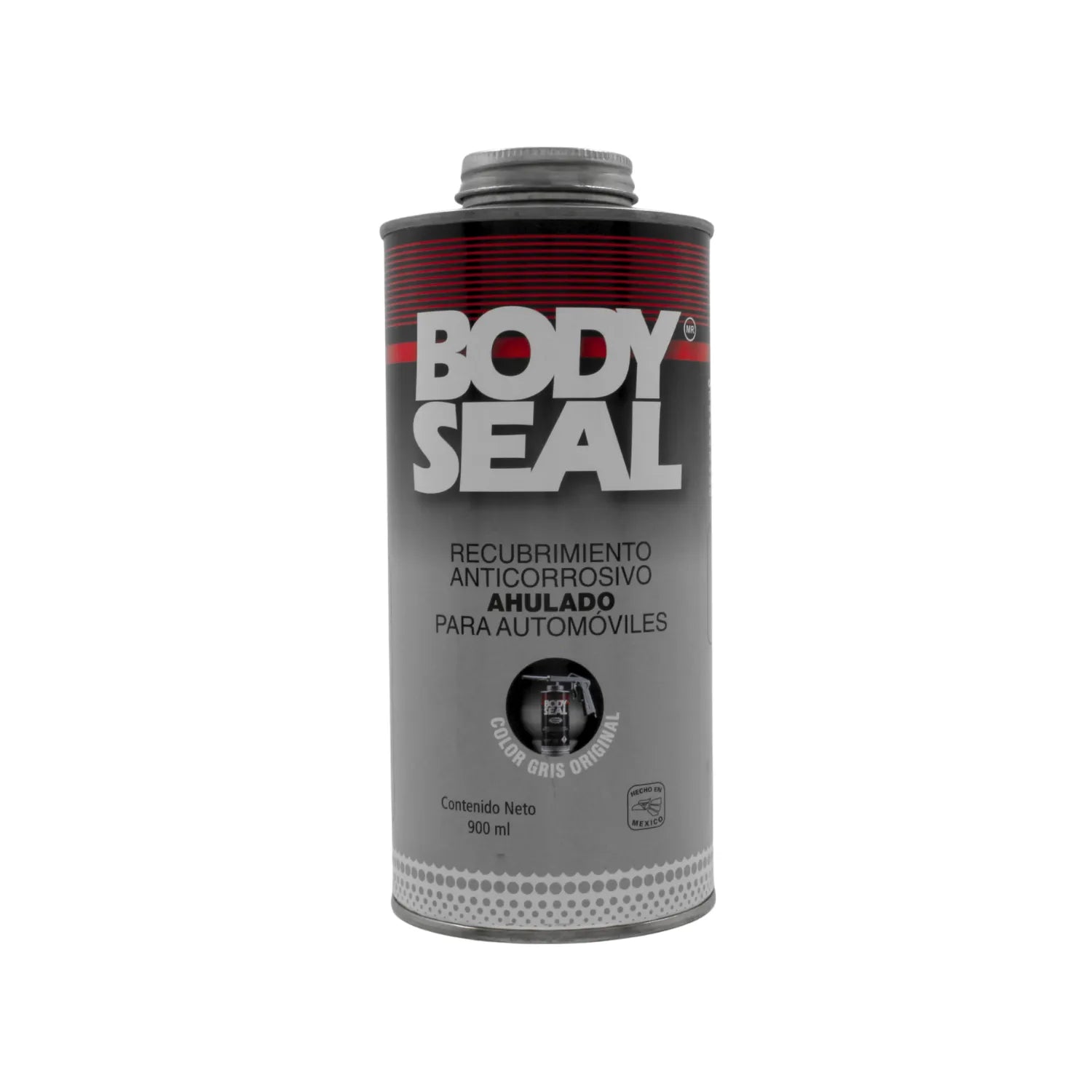 BODY SEAL recubrimiento ahulado anticorrosivo gris original 900ml para automóviles