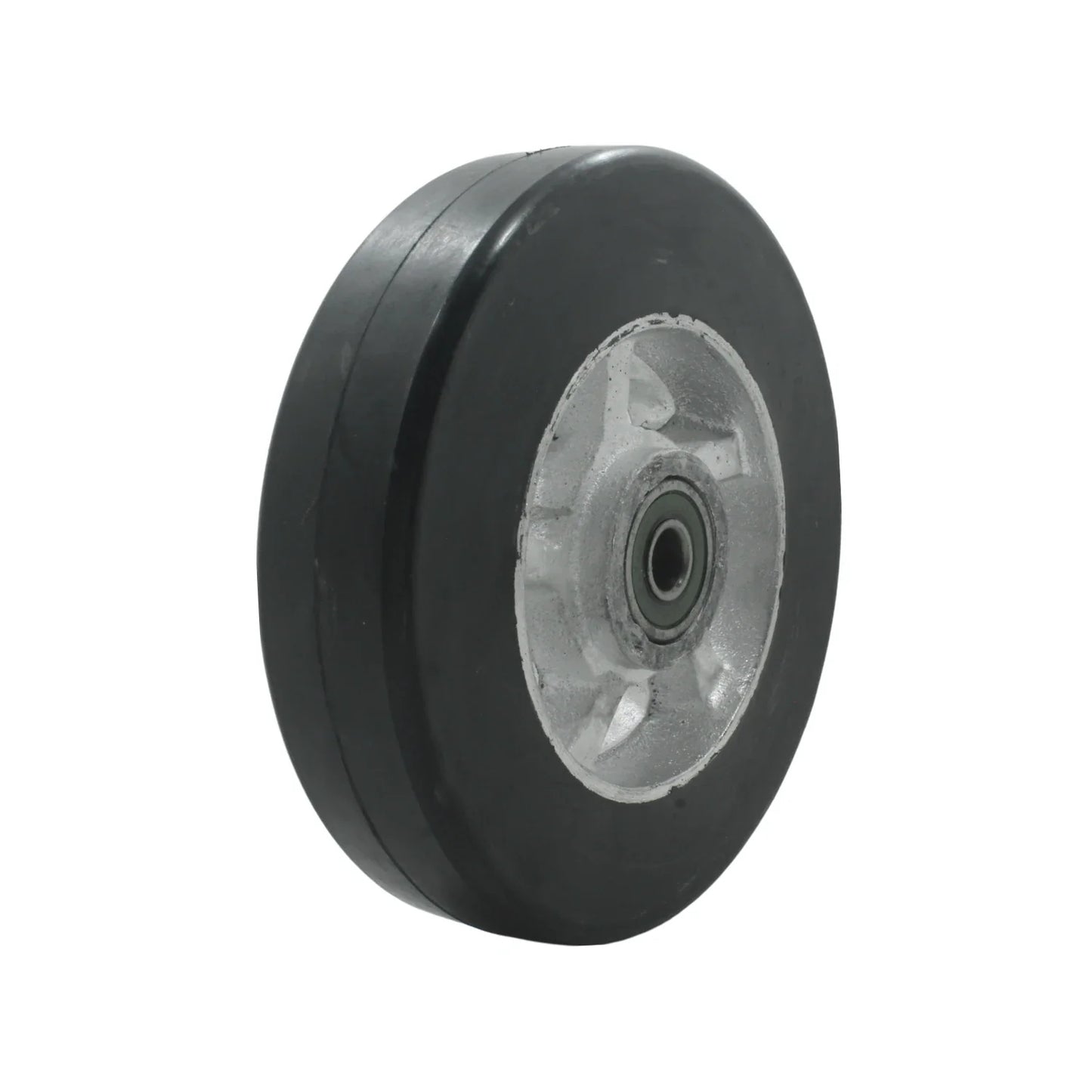 Rueda para diablo 9" de 2 baleros con rin de rayos B181