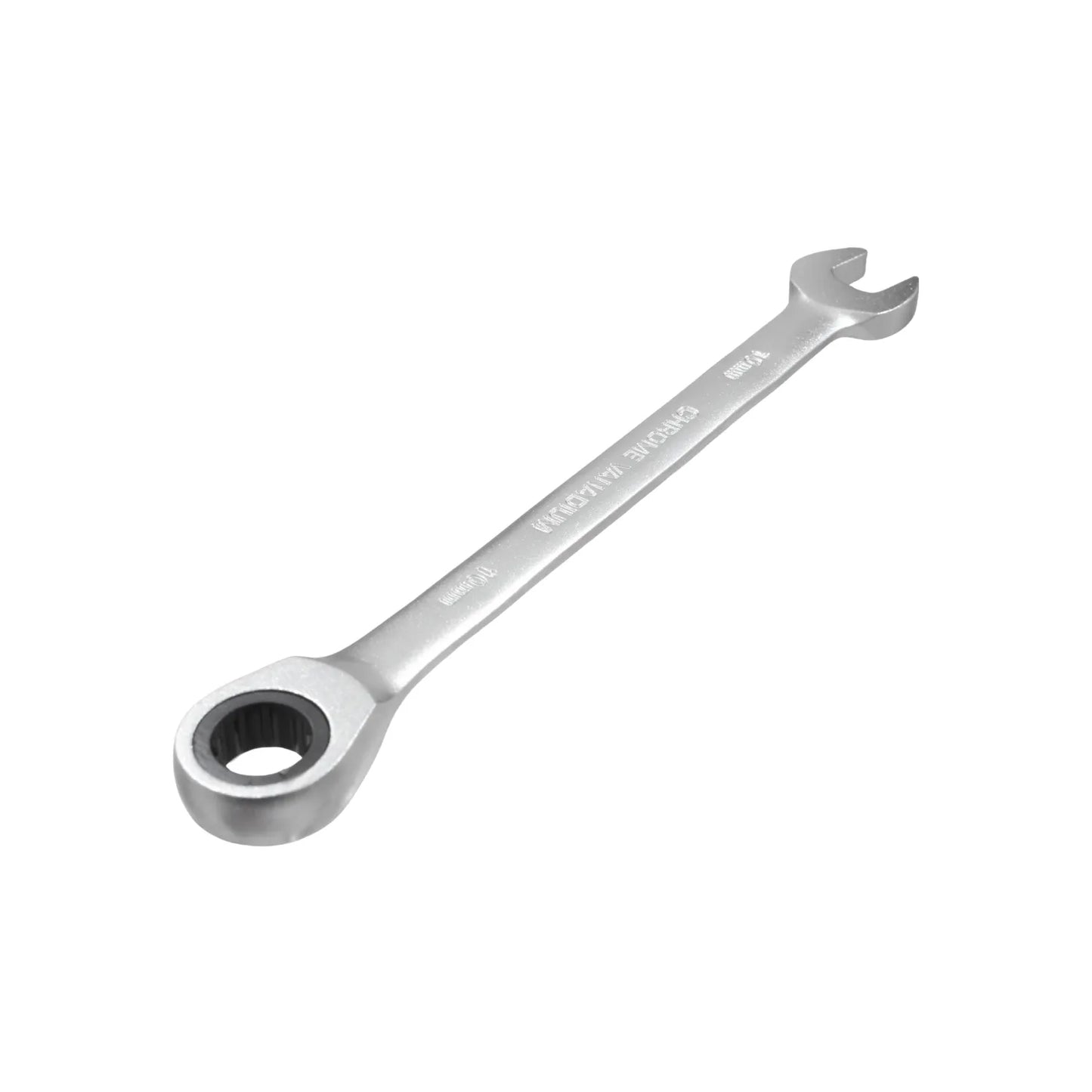 Llave combinada de matraca 10mm, cromo vanadio, con extremo abierto y de trinquete para automoción