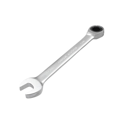 Llave combinada de matraca 12mm cromo vanadio acabado cromado para tuercas y tornillos