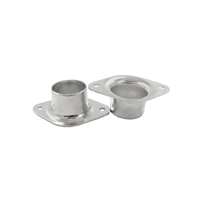 Brida redonda niquelada 2 piezas Jolmar B303