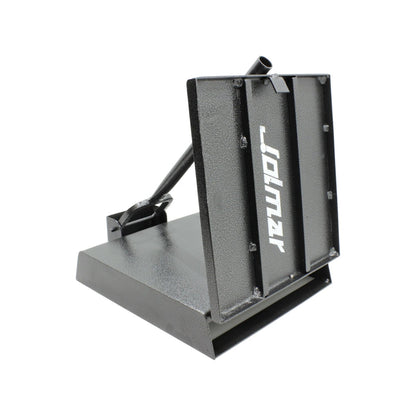 Prensa de tortillas grande Jolmar T043 de metal negro texturizado, robusta y duradera.