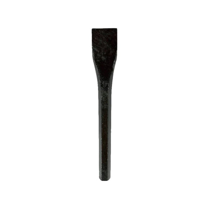 Cincel frío hexagonal grande de acero oscuro 3/4" (1.90 cm) para concreto y mampostería.