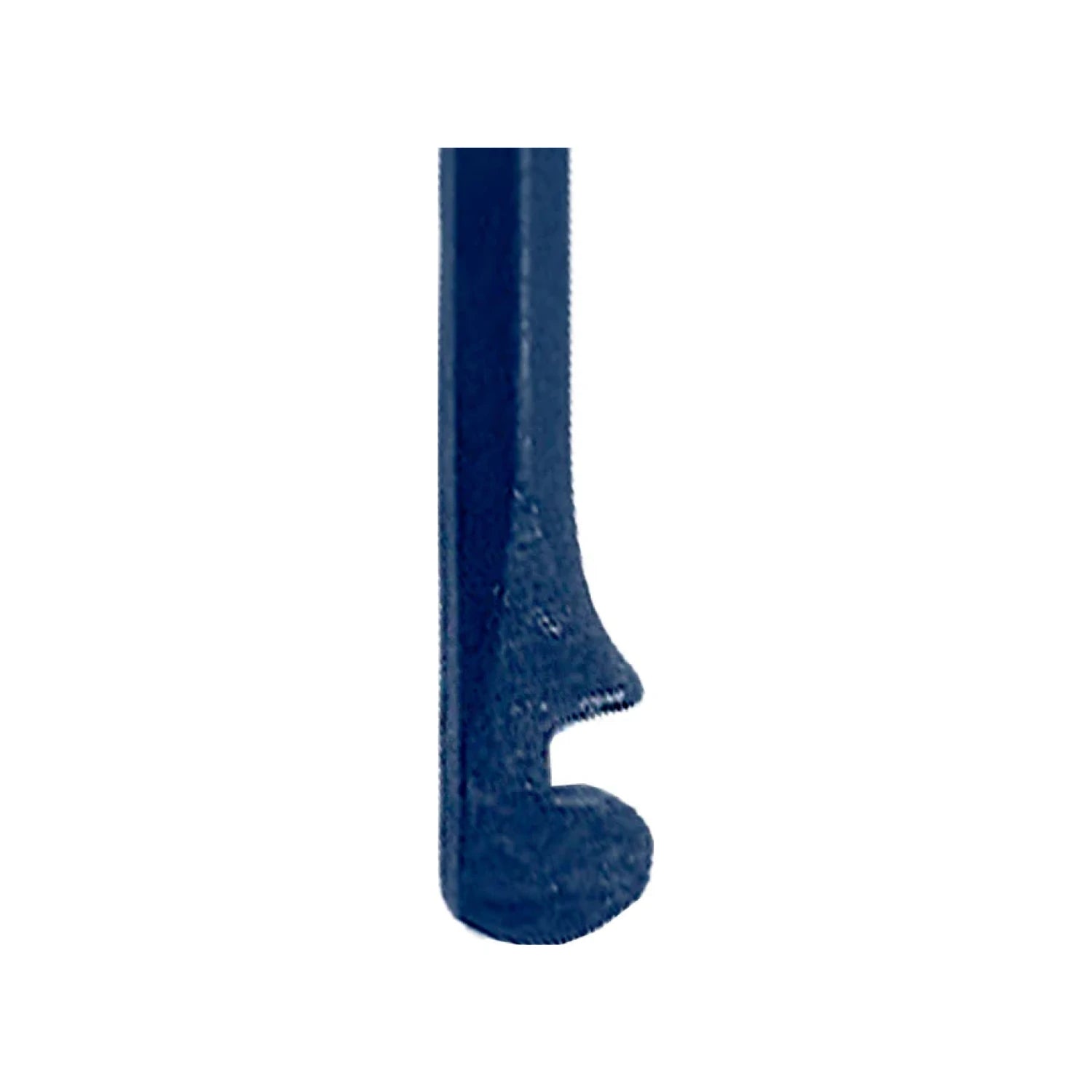 Grifa hexagonal azul, mordaza robusta para agarre de tuberías y tuercas, herramienta profesional de fontanería