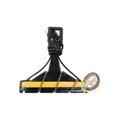 Calentador de brocha eléctrico Ronahe No. 20 negro, 927W, con resistencia y cable de alimentación