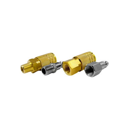 Coples rápidos para compresora 4 piezas Goni 41018