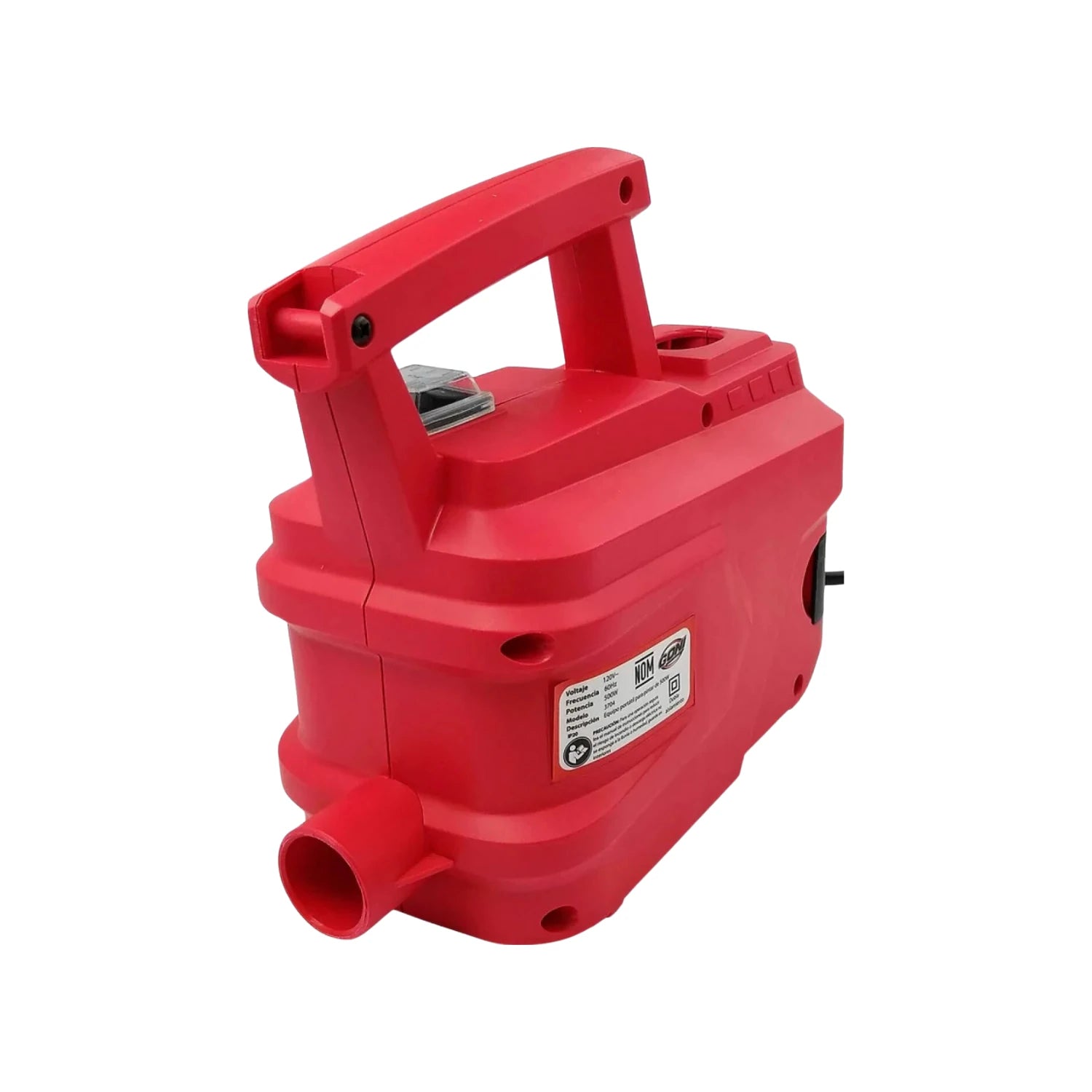 Equipo portátil para pintar eléctrico Goni 500W rojo, modelo 3704, para proyectos en hogar.
