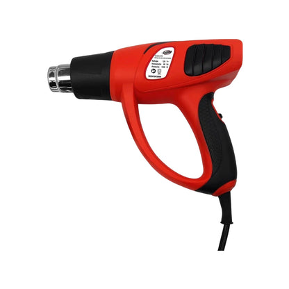 Pistola de calor Goni 1500W roja y negra con boquilla metálica y mango ergonómico para uso profesional