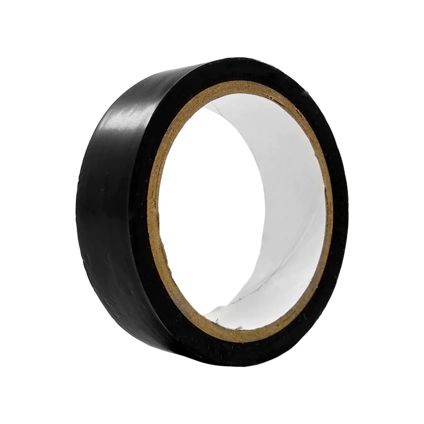 Cinta de aislar negra, rollo de vinilo para aislamiento eléctrico y reparaciones generales.