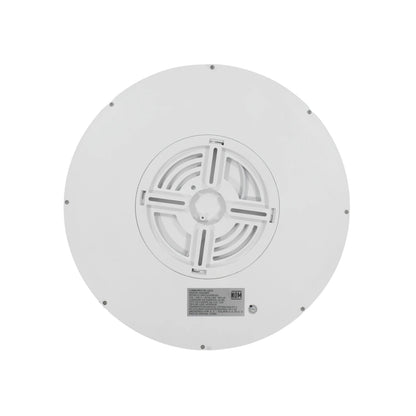 Lámpara panel LED redonda blanca Solaris 24W, vista trasera para sobreponer, modelo TOM24-BC