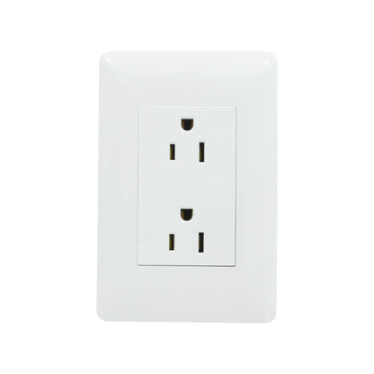 Placa dúplex blanca Solaris ECO-61-BC