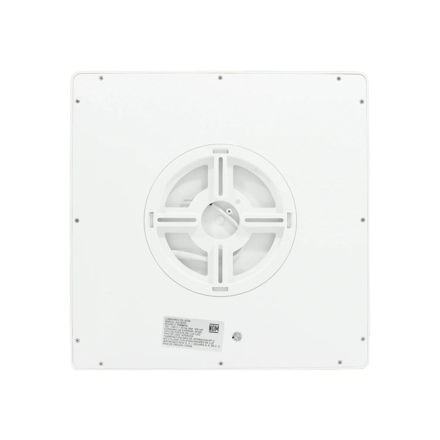 Lámpara panel 24 W cuadrada sobreponer 3 tonos Solaris Tommy-3T-24W