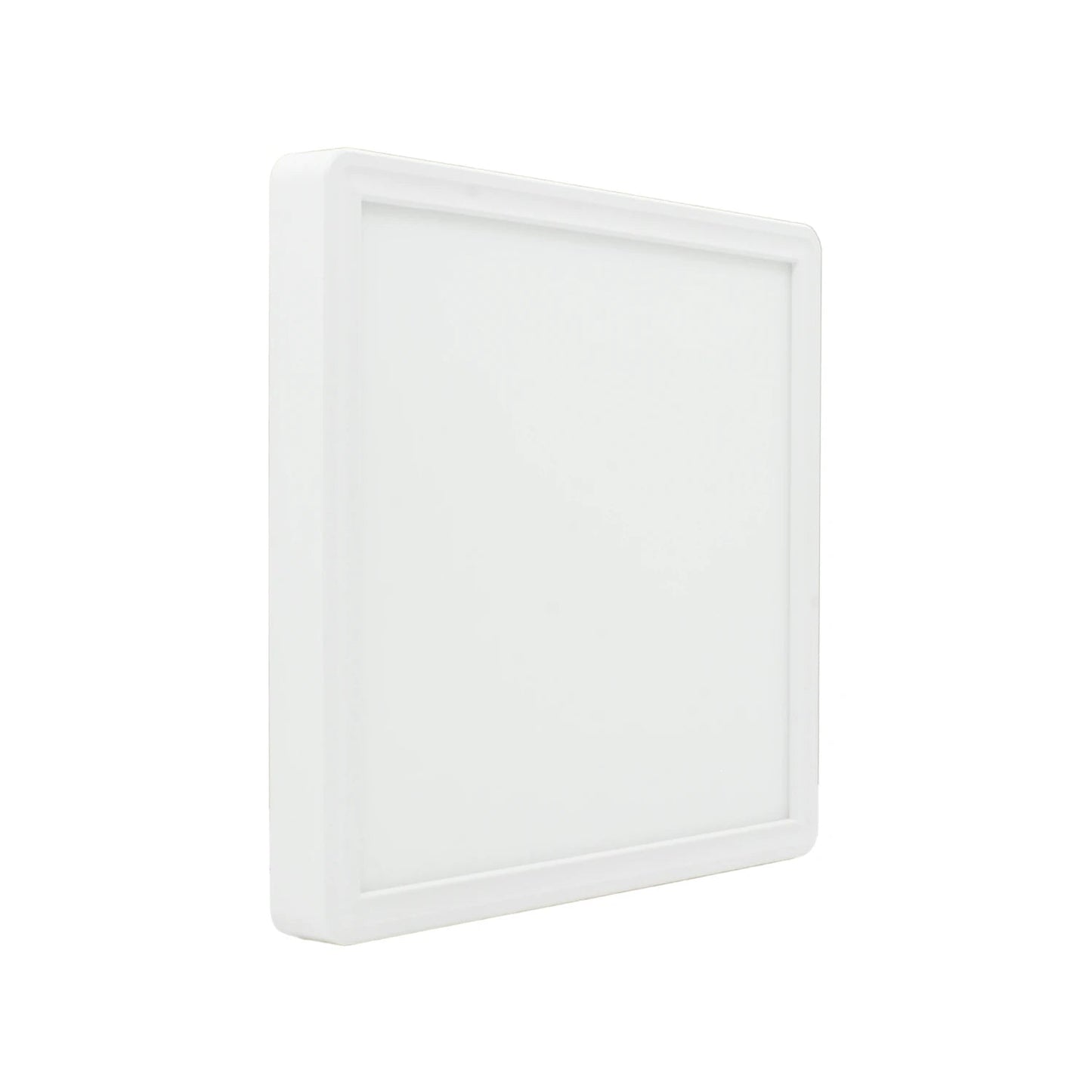 Lámpara panel LED cuadrada blanca de sobreponer 24W, para iluminación moderna