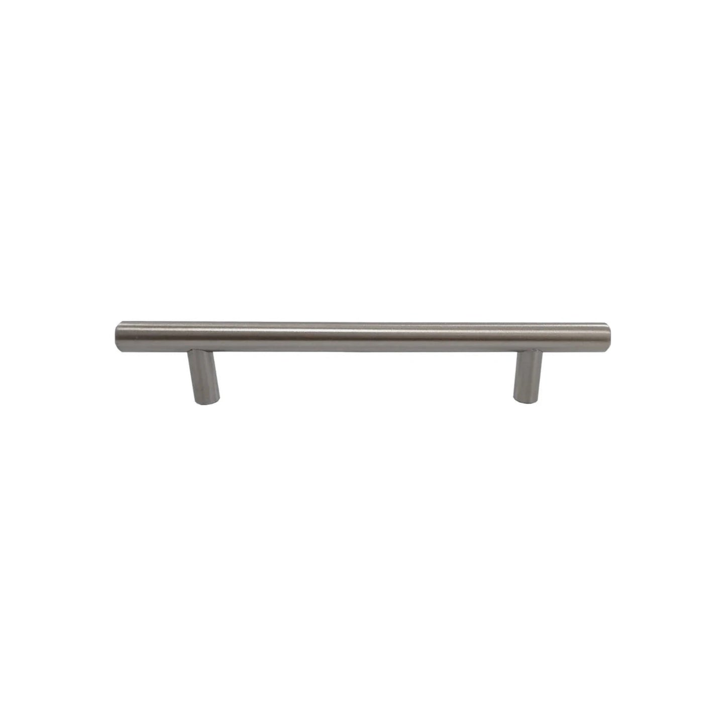 Jaladera de barra 160mm de acero inoxidable acabado satinado para muebles y cajones