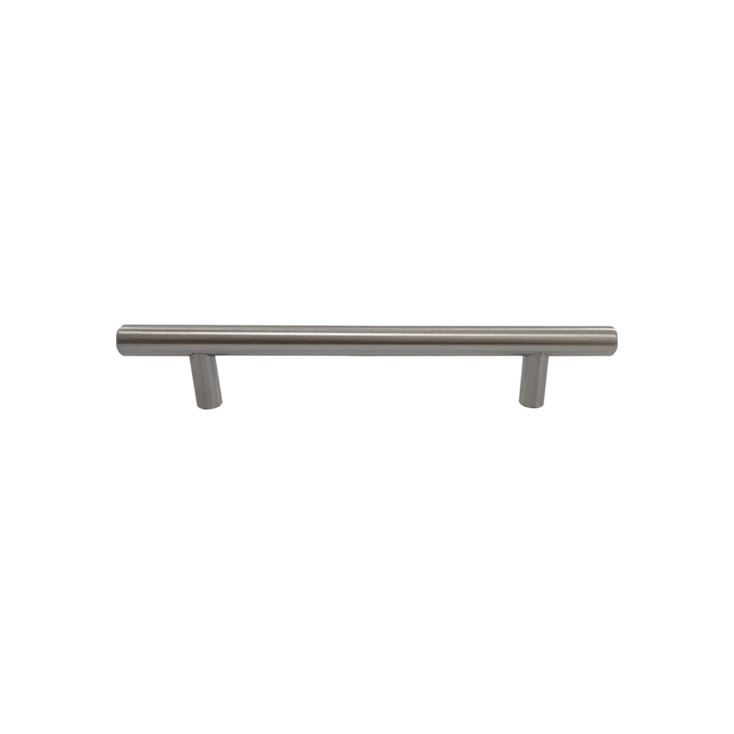 Jaladera de barra 160mm de acero inoxidable acabado satinado para muebles y cajones