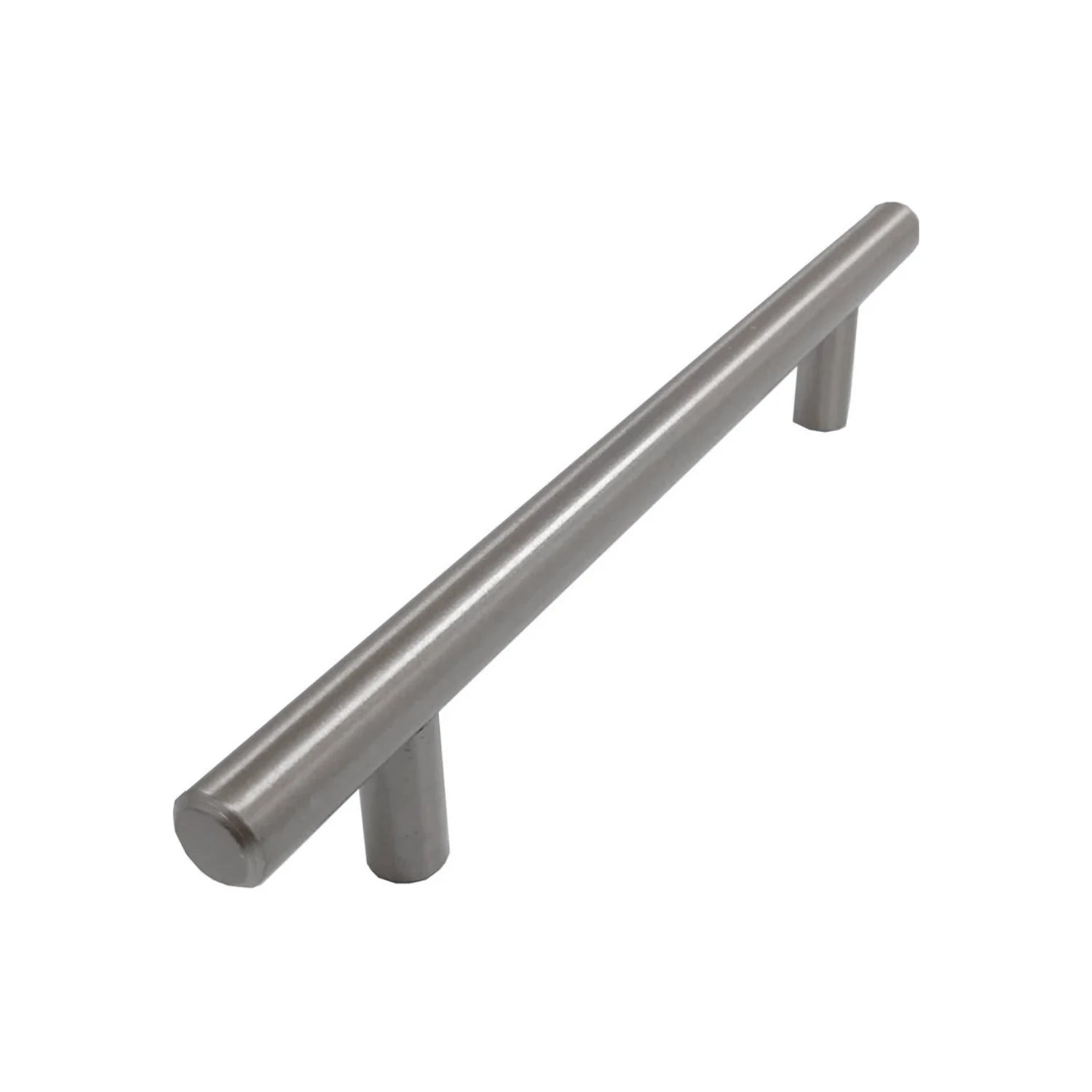Jaladera de barra para gabinete, acero inoxidable satinado, tirador moderno para cocina o muebles, 160mm