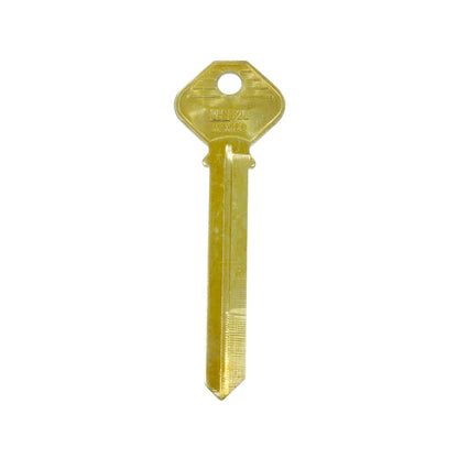 Llave virgen PH-52L de latón dorado para duplicado de llaves de cerrajería