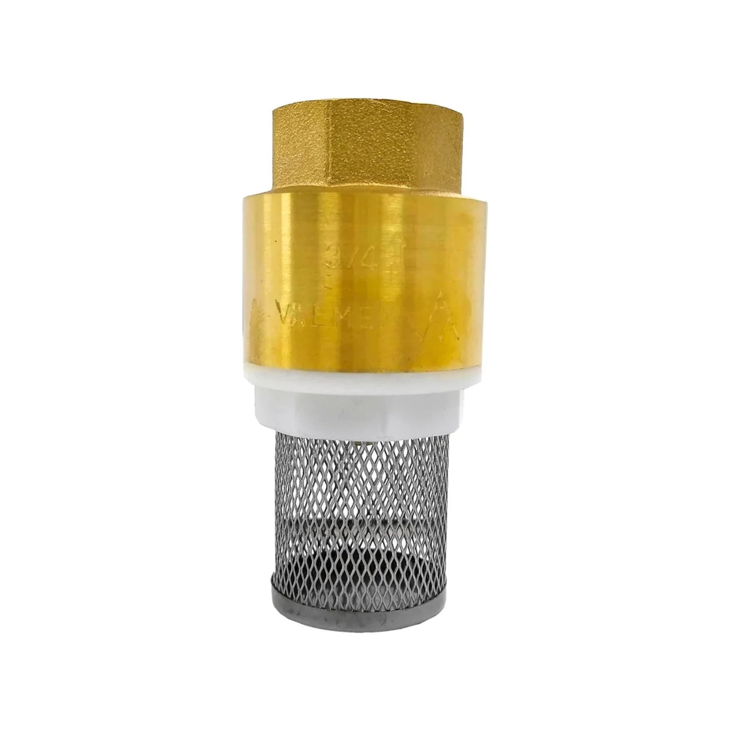Pichancha Valmex de latón 3/4" con filtro de malla de acero inoxidable