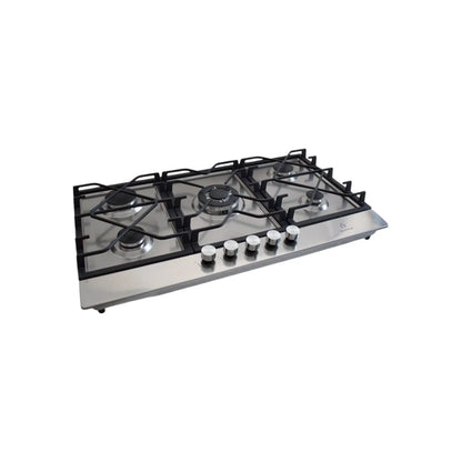 Estufa 5 quemadores empotrable acero inoxidable Supra 5QTS87