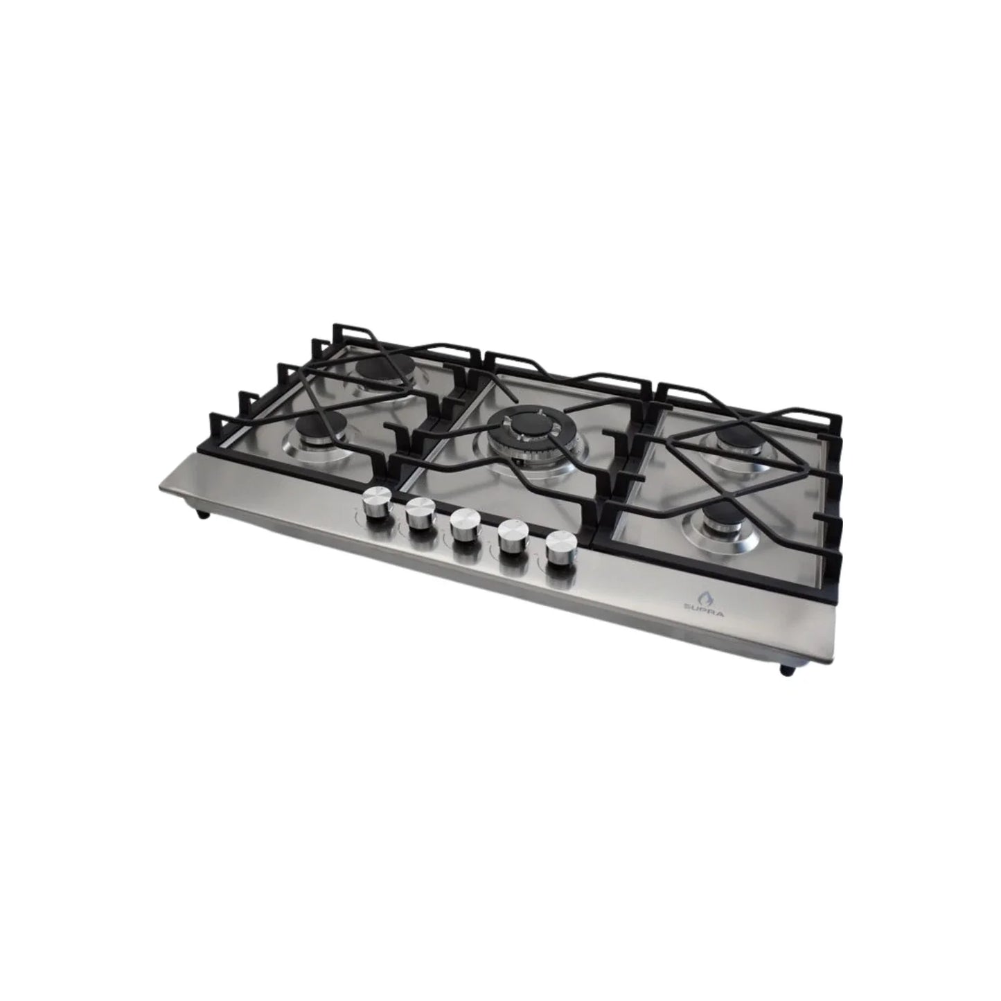 Estufa 5 quemadores empotrable acero inoxidable Supra 5QTS87