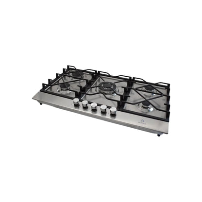 Estufa 5 quemadores empotrable acero inoxidable Supra 5QTS87