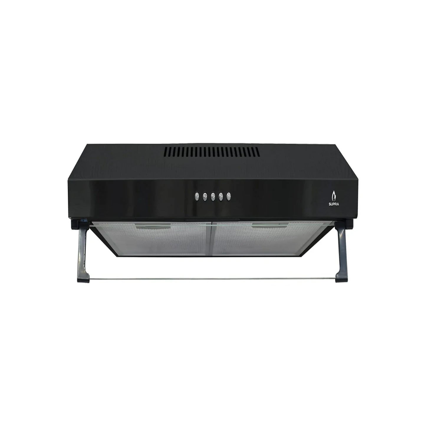 Campana extractora negra Supra nube N-76
