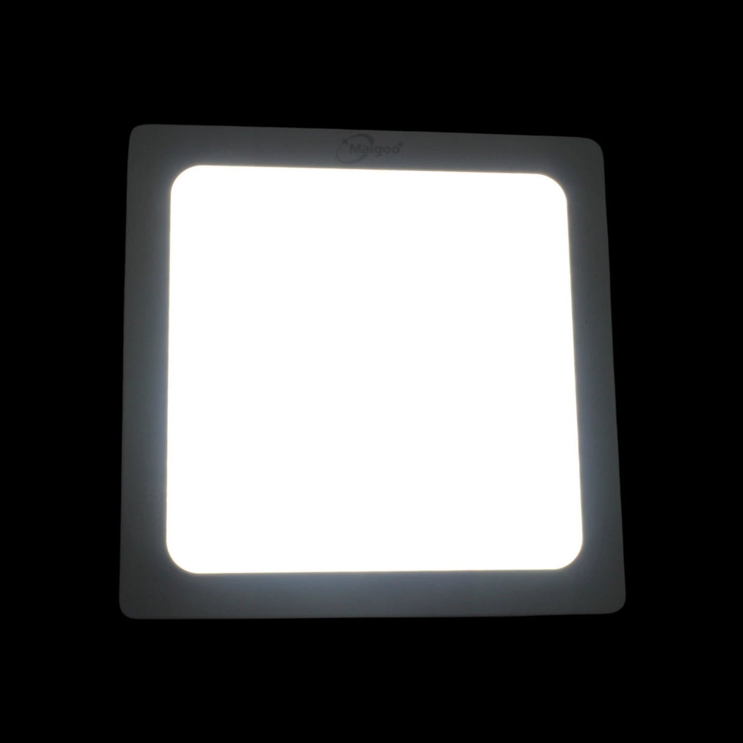 Lámpara panel LED Maigoo 12W cuadrada de sobreponer con luz blanca