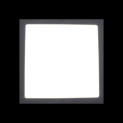 Lámpara panel LED Maigoo 24W cuadrada empotrable, luz blanca brillante para iluminación interior moderna