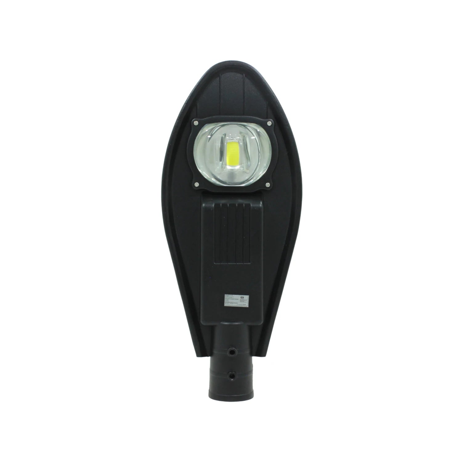 Lámpara suburbana LED negra tipo cobra de 100W para alumbrado público exterior