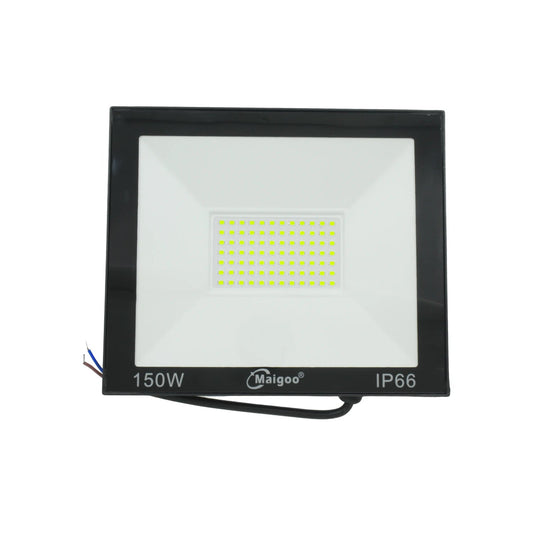 Reflector LED exterior Maigoo negro 150W IP66 resistente a agua y polvo para iluminación