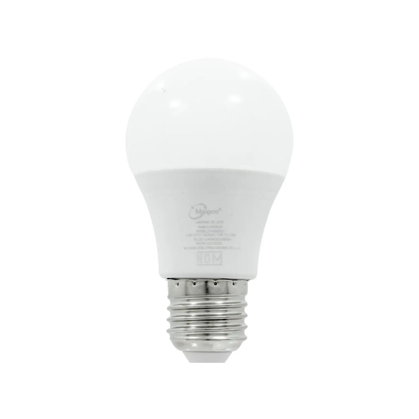 Foco LED Maigoo 10W luz blanca fría, bombilla de bajo consumo rosca E27